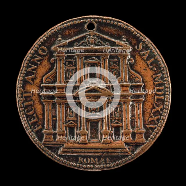 Opening for Worship of the Chiesa del Gesù, Rome, 1575. Creator: Giovanni Vincenzo Melone.