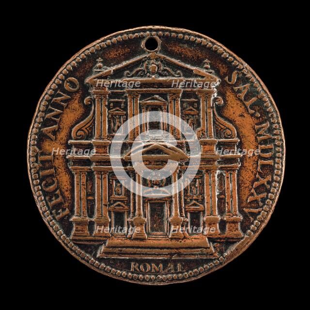 Opening for Worship of the Chiesa del Gesù, Rome, 1575. Creator: Giovanni Vincenzo Melone.