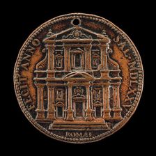 Opening for Worship of the Chiesa del Gesù, Rome, 1575. Creator: Giovanni Vincenzo Melone