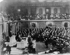 Opening of 60th Congress, Dec. 2, 1907. Creator: Frances Benjamin Johnston