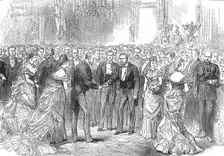 Opening of the American Centennial Exhibition: President Grant...1876. Creator: Unknown