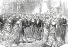 Opening of the American Centennial Exhibition: President Grant...1876. Creator: Unknown