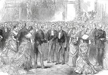 Opening of the American Centennial Exhibition: President Grant...1876. Creator: Unknown