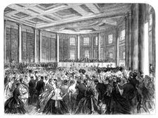 Opening of the Birmingham Central Free Library, 1865. Creator: Unknown