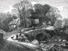 Opening of the British Institution - "The Miller's Home" - painted by T. Creswick A.R.A, 1850. Creator: Unknown