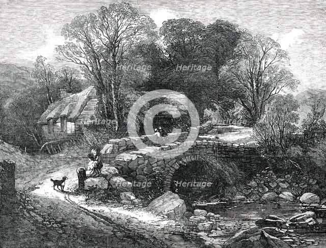 Opening of the British Institution - "The Miller's Home" - painted by T. Creswick A.R.A, 1850. Creator: Unknown.