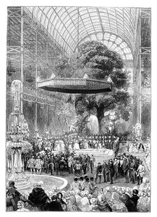 Opening of the Great Exhibition, Hyde Park, London, 1851, (1888.)
