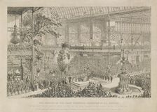 Opening of the Great Industrial Exhibition of all nations, by her most gracious majesty..., 1851. Creator: Cruikshank, George (1792-1878)