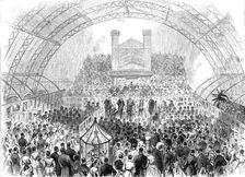 Opening of the Derby Fine-Arts and Industrial Exhibition, 1870. Creator: Unknown