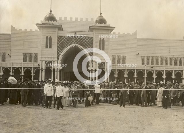 Opening of the exhibition, 1911. Creator: A. A. Antonov.