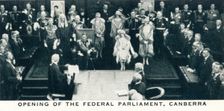 Opening of the Federal Parliament, Canberra 1927 (1937). Creator: Unknown