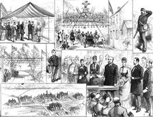 Opening of the Homes for Little Boys at Swanley by the Prince and Princess of Wales, 1883. Creator: Unknown
