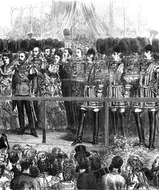 Opening of the International Exhibition, South Kensington, 1871. Creator: Unknown