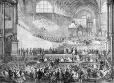 Opening of the International Exhibition: the orchestra, 1862. Creator: Mason Jackson