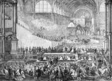 Opening of the International Exhibition: the orchestra, 1862. Creator: Mason Jackson