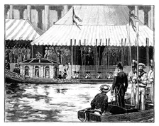Opening of the London Coal Exchange, Royal Procession, Custom-House Quay, London, c1888