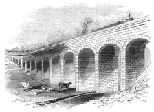Opening of the Leamington and Warwick Railway - Melbourne Grange Viaduct, 1844. Creator: Unknown