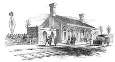 Opening of the Leamington and Warwick Railway - Kenilworth Station, 1844. Creator: Unknown