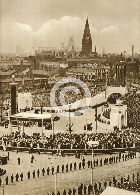 Opening of the Mersey Tunnel, Liverpool, 18 July 1934, (1935). Creator: Unknown.
