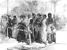 Opening of the South Indian Railway between Tuticorin and Madura, Madras Presidency..., 1876. Creator: Unknown