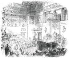 Opening of the Spanish Cortes by Queen Isabella, 1850. Creator: Unknown