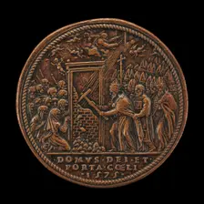 Opening of the Porta Santa [reverse], 1575. Creator: Gian Federigo Bonzagna