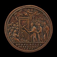 Opening of the Porta Santa [reverse], 1575. Creator: Gian Federigo Bonzagna