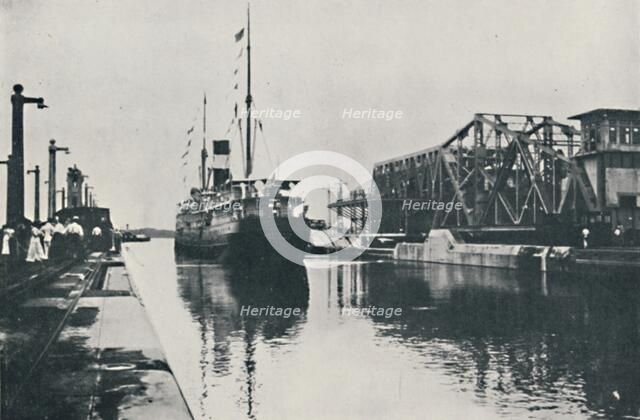 'Opening of the Panama Canal', 1916. Artist: Underwood & Underwood.