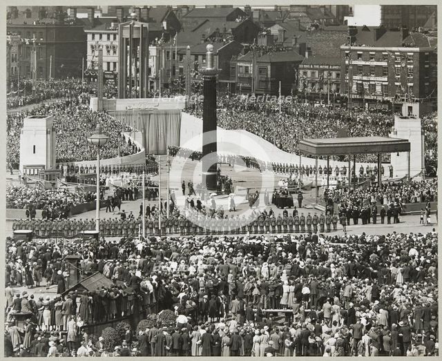 Opening of the Queensway Tunnel, Liverpool, 1934. Creator: Stewart Bale Limited.