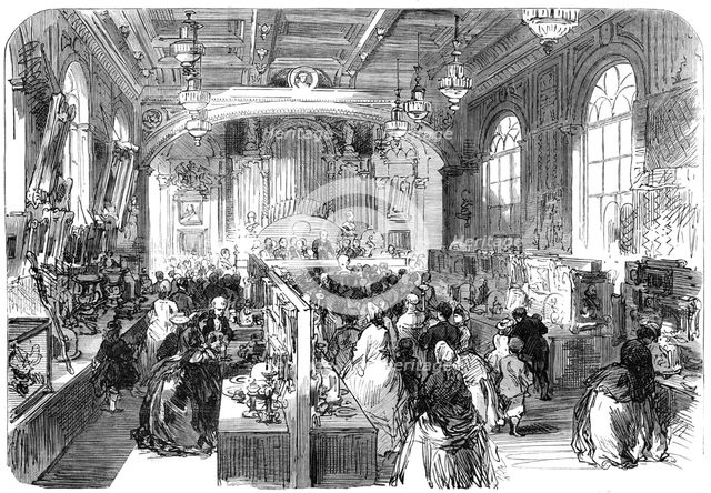 Opening of the Reading Industrial Exhibition, 1865. Creator: Unknown.