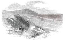 Opening of the Whitehaven and Furness Junction Railway - Braestones Station, 1850. Creator: Smyth