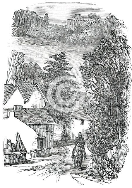 Opening of the Whitehaven and Furness Junction Railway - Broughton Tower, 1850. Creator: Unknown.