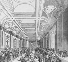 Opening of the Third Royal Exchange, 1844. Banquet in Subscription Room (1928)