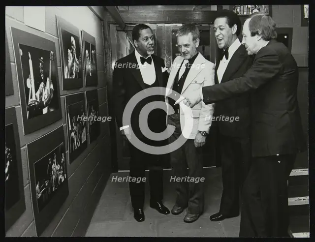 Opening of an exhibition of photographs by Denis Williams, Forum Theatre, Hatfield, Herts, 1978. Creator: Unknown.