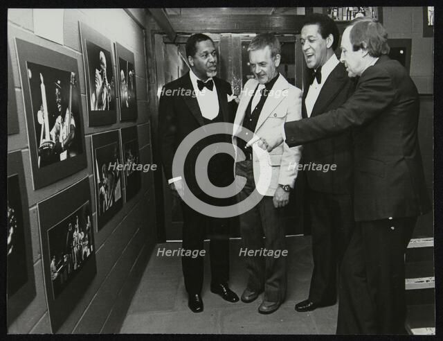 Opening of an exhibition of photographs by Denis Williams, Forum Theatre, Hatfield, Herts, 1978. Artist: Unknown