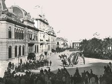 Opening of Congress, Buenos Aires, Argentina, 1895. Creator: Enrique Carlos Moody