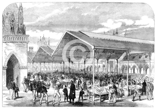 Opening of Columbia Fish Market Bethnal-Green, 1870. Creator: Unknown.
