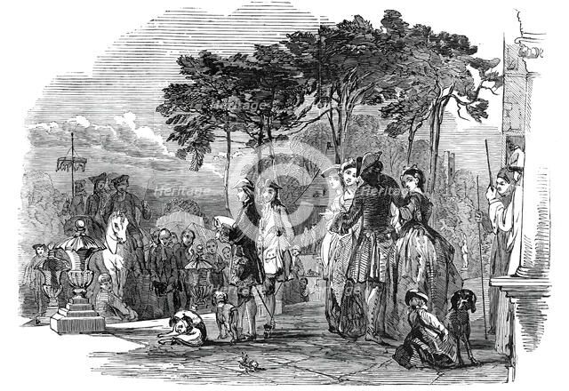Opening of "Horn Fair" at Charlton, in 1745, 1845. Creator: Unknown.
