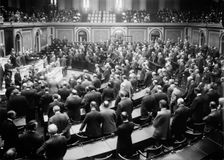 Opening of Last Session of 62nd U.S. Congress, December 2, 1912. Creator: Harris & Ewing