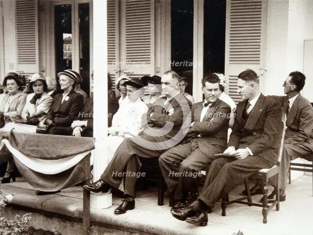 Opening of Mosman Library at Boronia, 1952. Creator: Unknown.