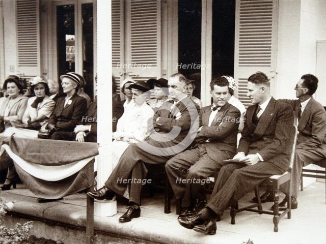 Opening of Mosman Library at Boronia, 1952. Creator: Unknown.