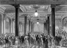 Opening soiree of the new offices of the Daily Telegraph, Fleet Street, London, 28 June 1882