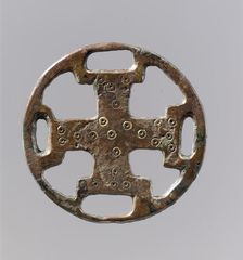 Openwork Belt Fitting, Frankish, 600-700. Creator: Unknown