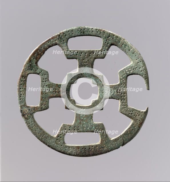 Openwork Belt Fitting, Frankish, 6th century. Creator: Unknown.