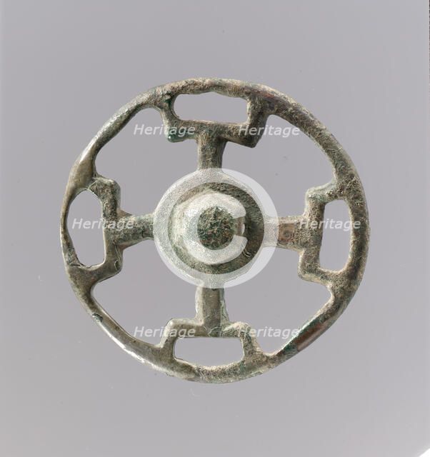 Openwork Belt Fitting, Frankish, 6th century. Creator: Unknown.