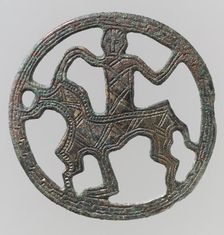 Openwork Belt Fitting, Frankish, 7th century. Creator: Unknown