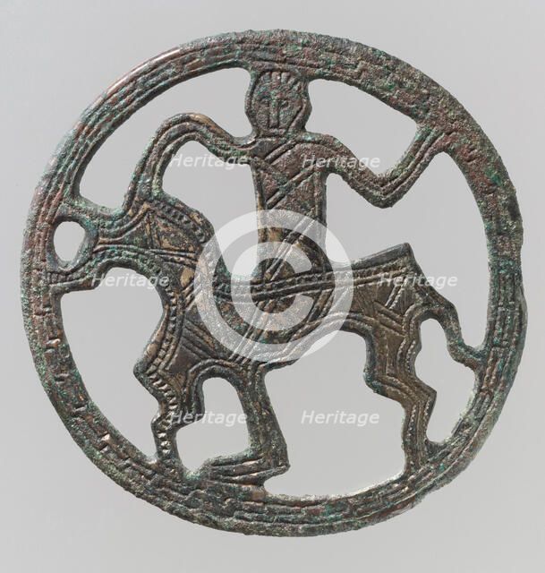 Openwork Belt Fitting, Frankish, 7th century. Creator: Unknown.