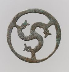 Openwork Belt Fitting, Frankish, 7th century (?). Creator: Unknown