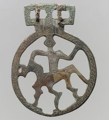 Openwork Belt Fitting, Frankish, 7th century. Creator: Unknown