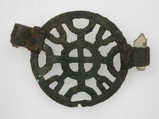 Openwork Belt Mount , Frankish, 500-700. Creator: Unknown